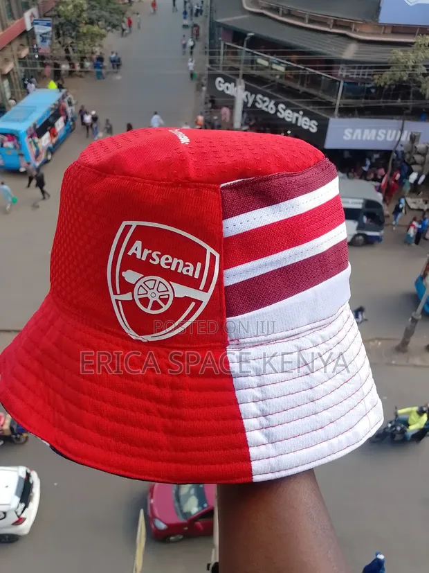 Arsenal Custom Made Sports Bucket Hat - 1