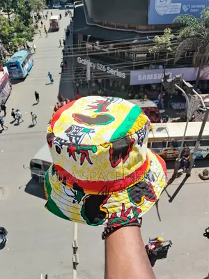 Kofia ya Bucket ya Chapisho la Kisanii la Kiafrika