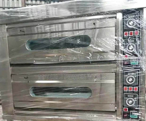 Brand New Commercial Electric Two Deck Oven (4 Trays) - 1