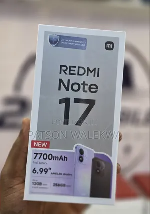 Xiaomi Redmi Note 17 256GB Mpya