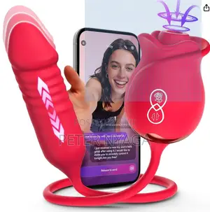 MOOLIGIRL Rose Vibrator 2-in-1 na G-Spot Thruster