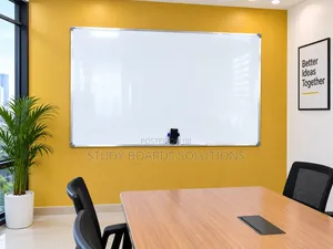 6ft x 4ft Magnetic Whiteboard for Offices & Training Rooms
