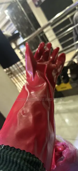 18" PVC Gloves - Waterproof, Chemical Resistant