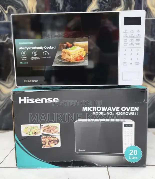 Hisense 20L White Microwave - 1