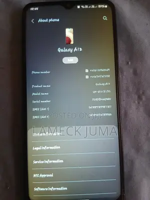 Samsung Galaxy A12 128GB Bluu