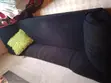 3 Seater Sofa - Black - 1
