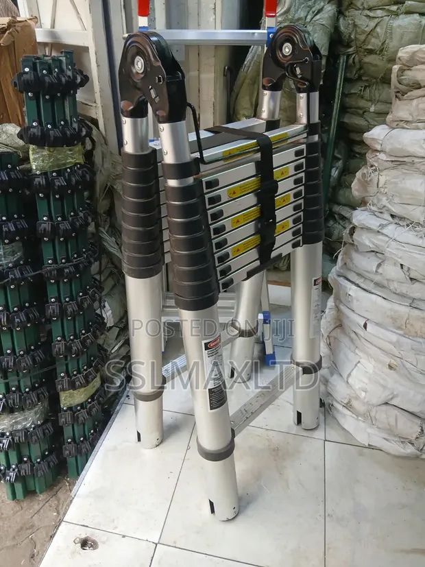 Double Telescopic Ladder 8.4m - 1