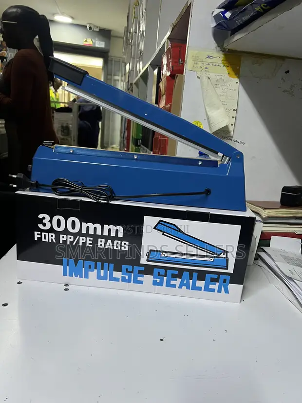 Portable 300mm Plastic Bag Sealing Machine with Heat Control - 1