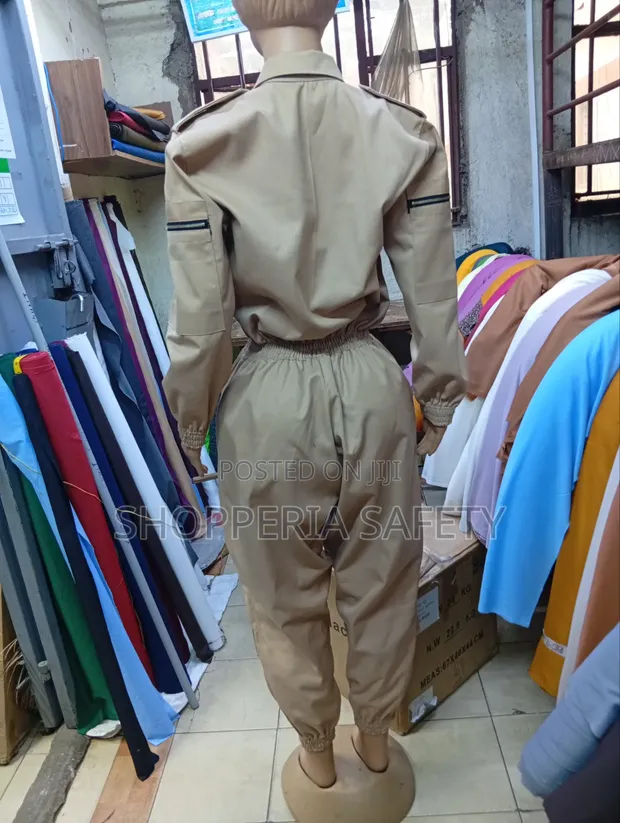 Cargo Overall wa Twill Bora - 1