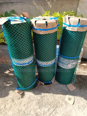 Green PVC Coated Chain Link Fence - 6ft