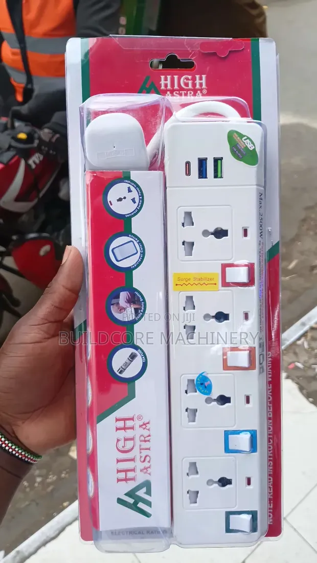 HIGH ASTRA 4-Way Power Extension with USB & Type-C - 1