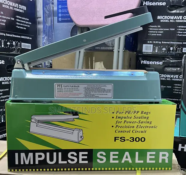 300mm Metallic Impulse Heat Sealer - 1