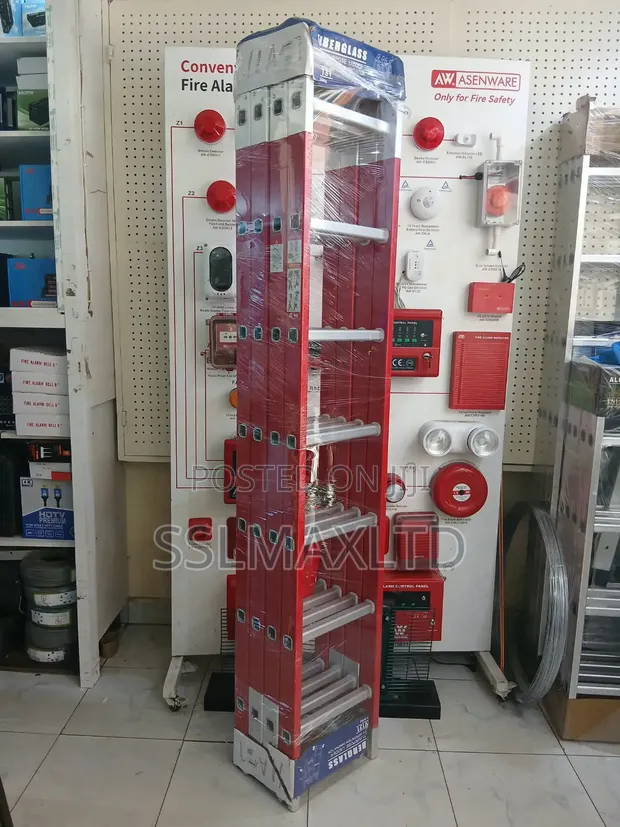 Fiberglass Multipurpose Foldable Ladder 4x7 - 1