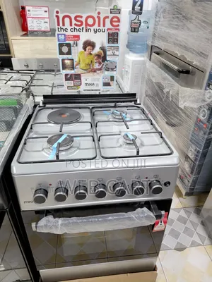 Mika 58x58 Standing Cooker 3+1 Gas Burners & Electric Oven
