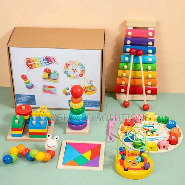 Kituu cha Elimu cha Montessori 8-in-1 - 1