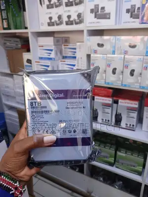 WD Purple 8TB Surveillance Internal Hard Drive