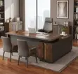 Ofisi ya L-Shape Desk Workstation 1.8M - 5