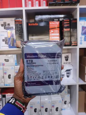 Western Digital WD Purple 8TB CCTV Surveillance HDD