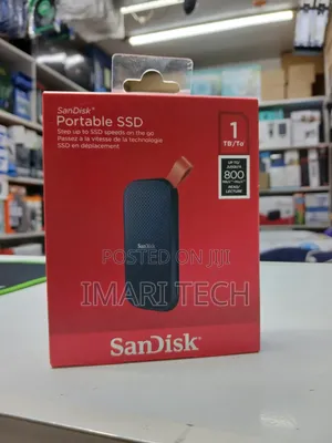 SanDisk 1TB Portable SSD - USB-C, USB 3.2 Gen 2