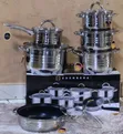 12-Piece Edenburg EB-4041 Stainless Steel Cookware Set - 2