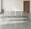 Heavy Duty 4-Seater Steel Waiting Bench - 1