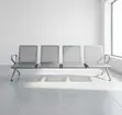 Heavy Duty 4-Seater Steel Waiting Bench - 3
