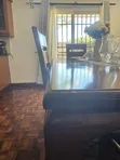 Seti ya Meza ya Kulia ya Mahogany ya Viti 6 - 5