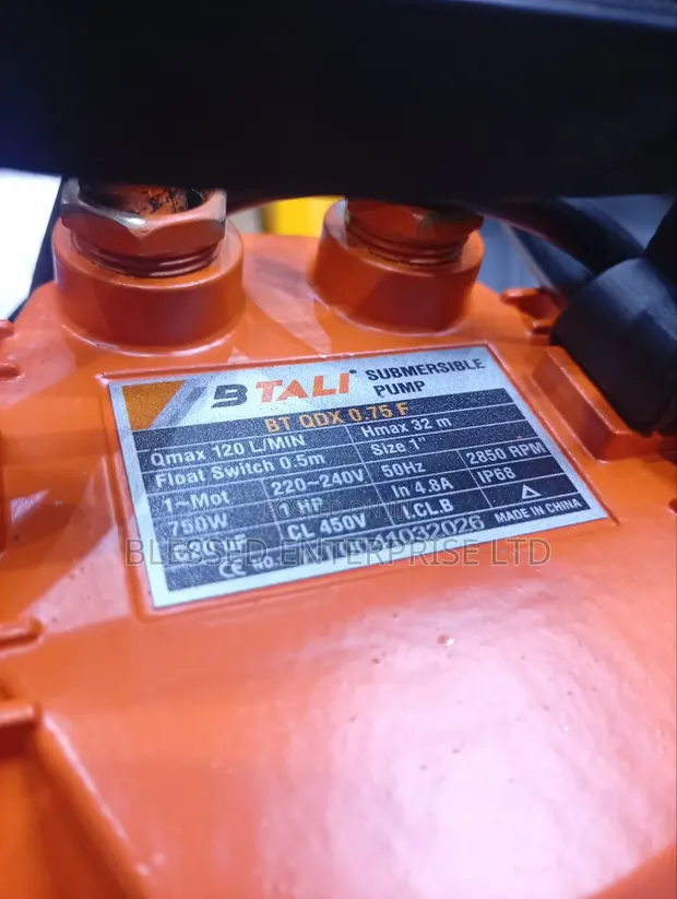 B-Tali Electric Submersible Water Pump - 1