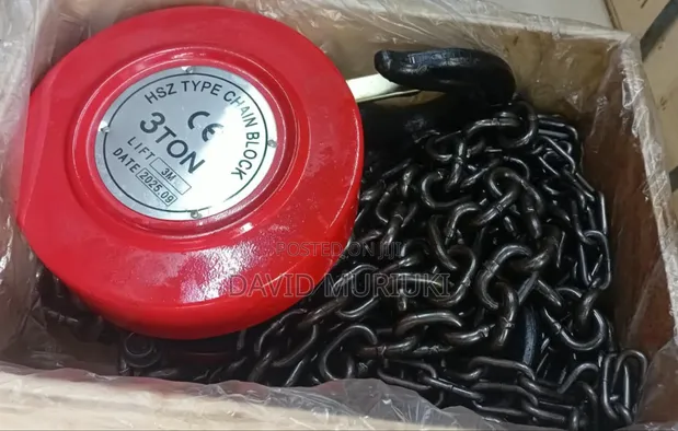 Chain Block Hoist 3 Tani - 3 Metres - 1