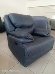 Kiti cha Kujirekebisha cha Kifahari cha Kijivu Giza cha Mtu Mmoja - 1
