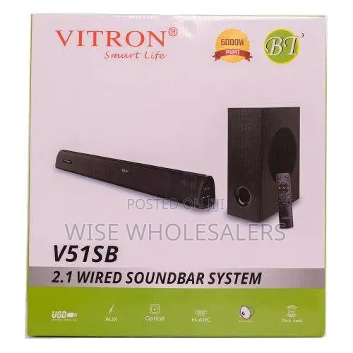 Vitron V20SB Soundbar with Bluetooth and Remote - 1