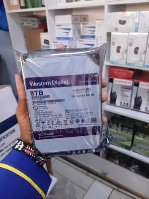 WD Purple 8TB Hard Drive ya Surveillance