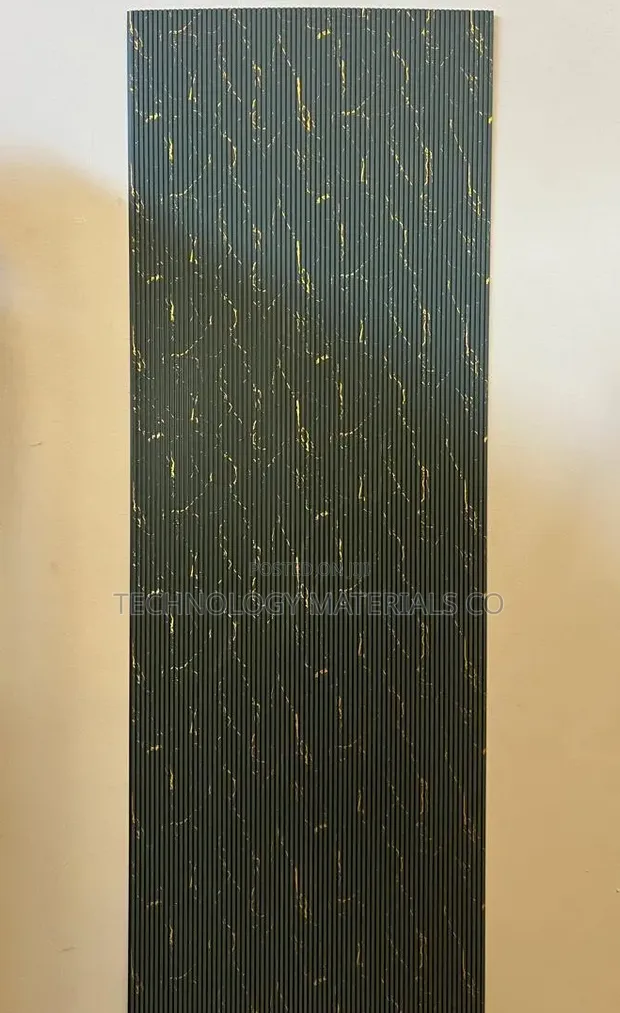 Luxury Black & Gold PS Wall Panels | Modern Decorative Cladding - 1