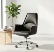 Executive Mid-Back Office Chair - Black - 1