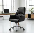 Executive Mid-Back Office Chair - Black - 3