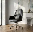 Executive Mid-Back Office Chair - Black - 4