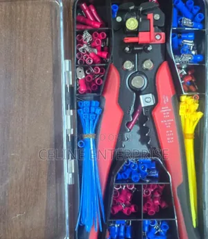 Seti ya Crimper na Stripper ya Kebo za Umeme na Viunganishi