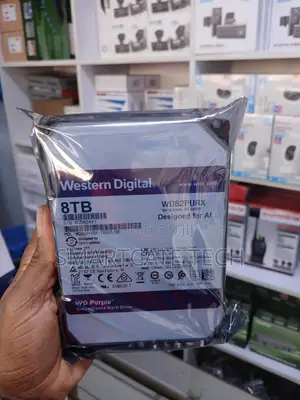 Western Digital WD Purple 8TB HDD kwa CCTV