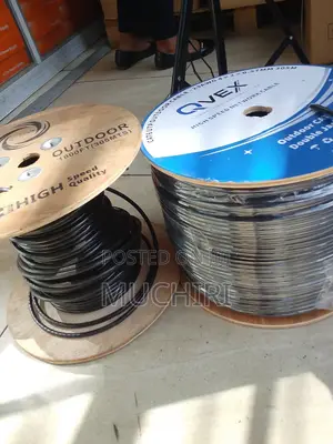 UV Protected Outdoor Cat6 LAN Cable QVEX