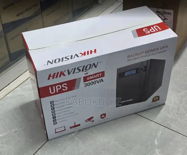Hikvision 3KVA UPS - Nguvu ya Kuendelea - 1