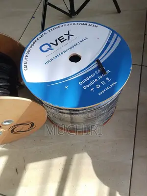 Cat6 Outdoor Internet Cable, Double Jacket, 305M