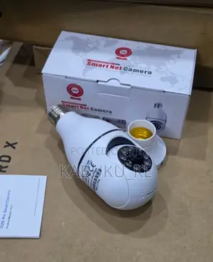 Kamera ya Balbu ya V380Pro isiyo na Waya ya WiFi PTZ