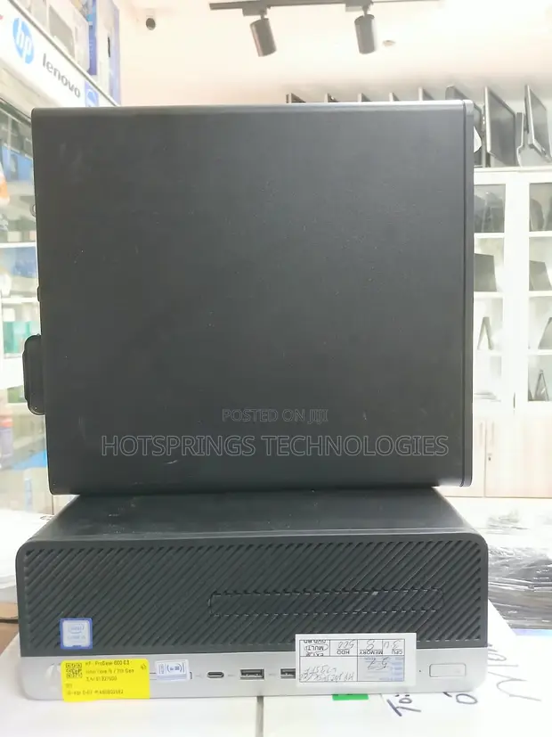 HP ProOne 600 G3 Desktop Computer - 8GB RAM, 500GB HDD - 1