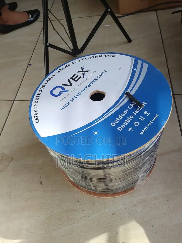 Kebo ya Cat6 ya Nje Mpya - Inastahimili UV - 1