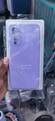 Kifuniko cha Purple Silicone kwa OPPO A78 4G - 1