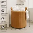 Corduroy Storage Basket / Laundry Basket - 2