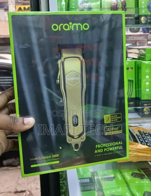 Oraimo Smart Clipper 2 Professional Cordless Hair Clipper - Dhahabu