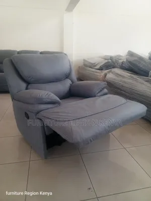 Kiti cha Kula cha Kifahari cha Kijivu cha Mtu 1