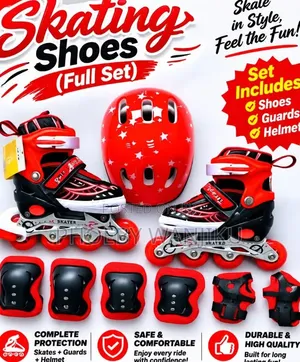 High Quality Skating Shoes Full Set