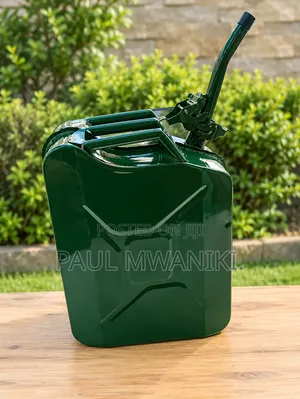 20L Heavy-Duty Metallic Fuel Can | Jerrycan